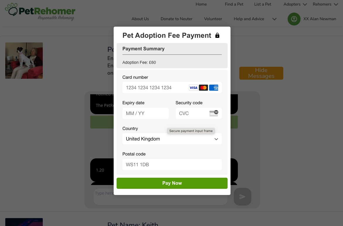 Stripe Payment Integration